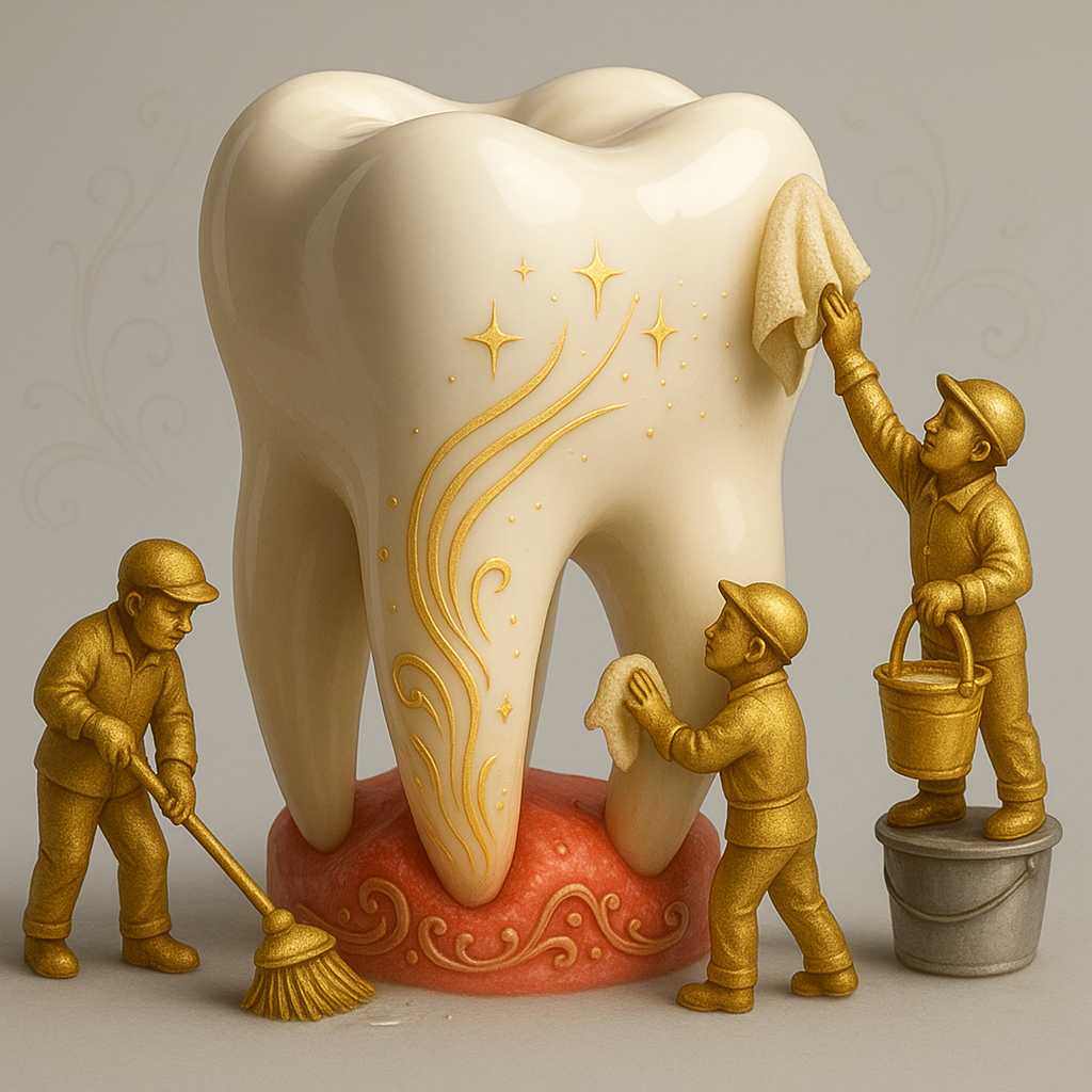 Zahnreinigung Professionelle Zahnreinigung bei Zahnstub'n Eva Schröder in Markt Rettenbach – Prophylaxe für gesunde Zähne